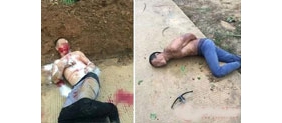 【拍客】2名男子偷狗被虐打1死1伤 村民在伤口上撒盐
