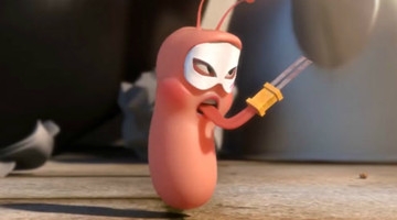 爆笑虫子又来恶搞！幼虫版街头霸王！