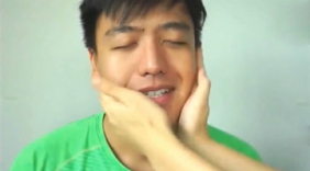 妹纸给男友化了个明星妆！糙汉子瞬间变型男了！
