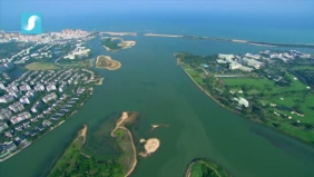 航拍博鳌亚洲论坛国际会议中心，美爆了