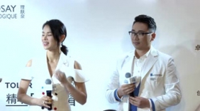 胡杏儿产后复工颜值身材依旧 新戏下月将拍三度搭档张智霖