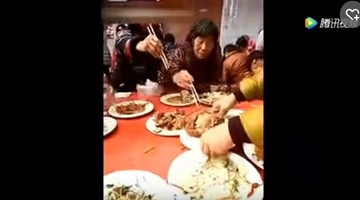 农村吃酒席的激烈现场，城里人看了会不会大吃一惊？