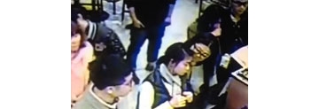 【拍客】上海市五角场万达广场上星巴克内拍摄的手机被盗过程