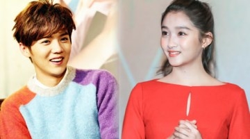 鹿晗公布女朋友！竟然是关晓彤！