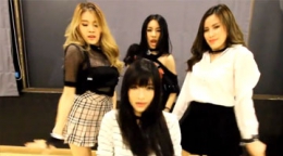 泰国女团黑丝网袜热舞"粉墨" 我相信没有人妖请不要打破我的幻想