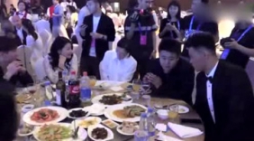 活久见！田亮郭晶晶同框