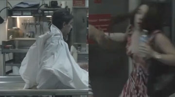 整蛊实验：急救室尸体突然坐起 惊吓指数堪比恐怖大片