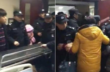 【拍客】网曝江苏幼儿输液死亡 特勤人员抢幼儿尸体