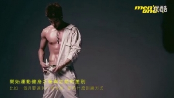 台湾型男 纪言恺 半裸杂志写真_高清