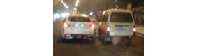 【拍客】轿车斗气别车 穿制服的别车党