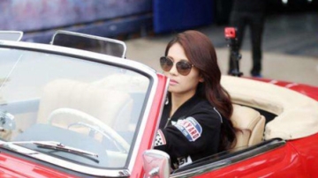 明星的车技千差百异，刘涛赛车手水平，张翰却连坡都上不去？