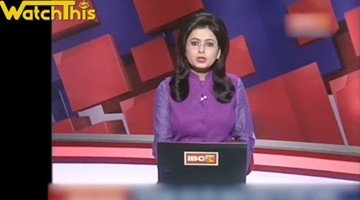 女主持人播报车祸发现丈夫遇难 镜头一转泪奔