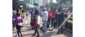 【拍客】男子跑珠海马拉松猝死 曾是特种兵