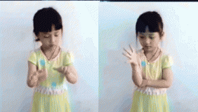 这小萝莉算数学题简直太流弊了！