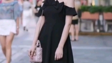 街拍日系美女