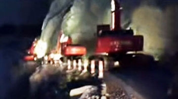 新疆叶城泥石流致35死 通向核心区道路被冲毁