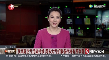 京津冀空气污染持续 周末大气扩散条件将有所改善