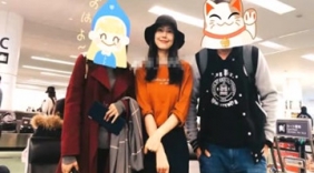 网友日本偶遇高圆圆，清明难得没祭祖，身边不见赵又廷