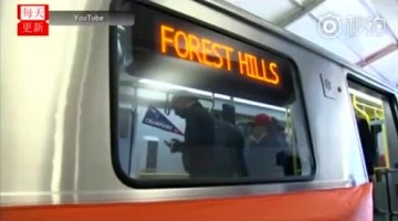 中国地铁“开进”美国 “老爷车”终于能换了