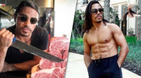 不可思议，给牛肉撒盐的网红，原来是一个肌肉型男