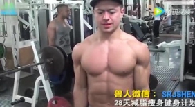 牛男健身肌肉训练胸肌腹肌训练计划 我要做型男