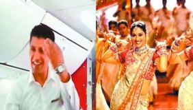 实拍印度一航空公司空乘跳舞飞行员离舱拍照 疑遭威胁