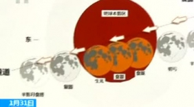 今晚全国大部可赏月全食 红月亮时长超过1小时