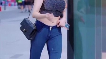 #美女  #穿搭 #微胖才是极品 #街拍