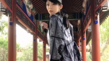 美女学习跳舞还不到一个月，这节奏感也太好了吧！