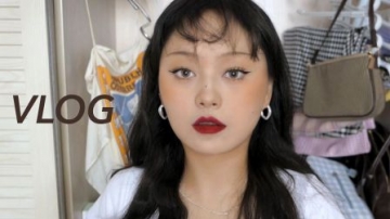 Vlog004: 雨季的长沙 去了很多小店打卡（画了个330天都画的日常 妆